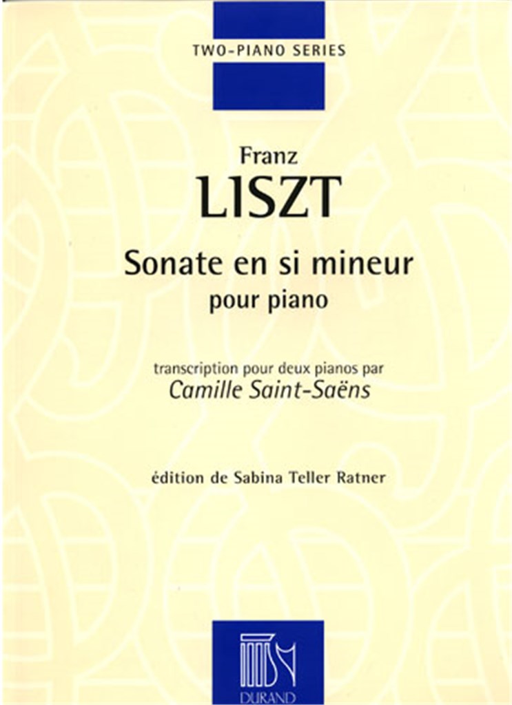 Sonate en Si Mineur, Pour Piano